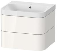 Duravit Happy D.2 lavabo con mueble 57.5 cm blanco HP4345N2222