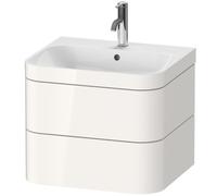 Duravit Happy D.2 lavabo con mueble 57.5 cm blanco HP4635O2222