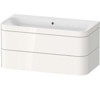 Duravit Happy D.2 lavabo con mueble 97.5 cm blanco HP4638N2222