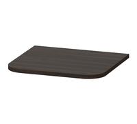 Duravit Happy D.2 Plus Placa de cubierta para armarios de media altura, 403x364 mm, HP030006969, Color: Nogal cepillado Chapa de madera auténtica