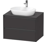 Duravit Ketho.2 Mueble bajo lavabo, 800x568x550mm, K24895080800000, Color: supermercado de grafito