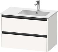 Duravit Ketho.2 mueble bajo lavabo, 810x549x480mm, para lavabo ME by Starck posición derecha 234683, K25268084840000, Color: Supermatt blanco
