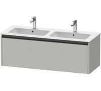 Duravit Ketho.2 mueble bajo lavabo suspendido, 1 extraíble, 1280x440x480mm, para ME by Starck 233613, K25066007070000, Color: DecoraciÃ³n gris hormigÃ³n mate