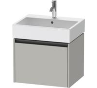 Duravit Ketho.2 mueble bajo lavabo suspendido, 1 extraíble, 584x440x460mm, para Vero / Vero Air 235060, K25075007070000, Color: DecoraciÃ³n gris hormigÃ³n mate