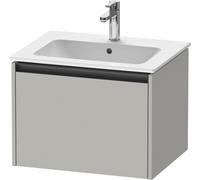 Duravit Ketho.2 mueble bajo lavabo suspendido, 1 extraíble, 610x440x480mm, para ME by Starck 233663, K25062007070000, Color: DecoraciÃ³n gris hormigÃ³n mate
