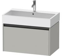 Duravit Ketho.2 mueble bajo lavabo suspendido, 1 extraíble, 784x440x460mm, para Vero / Vero Air 235080, K25077007070000, Color: DecoraciÃ³n gris hormigÃ³n mate