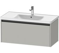 Duravit Ketho.2 mueble bajo lavabo suspendido, 1 extraíble, 984x440x455mm, para D-Neo 236710, K25084007070000, Color: DecoraciÃ³n gris hormigÃ³n mate