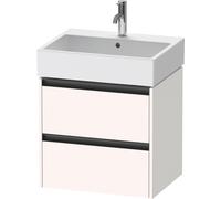 Duravit Ketho.2 mueble bajo lavabo suspendido, 2 cajones, 584x440x460mm, para Vero / Vero Air 235060, K25275084840000, Color: Decoración blanco supermate