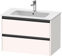 Duravit Ketho.2 mueble bajo lavabo suspendido, 2 cajones, 810x550x480mm, para ME by Starck 233683, K25263084840000, Color: Decoración blanco supermate
