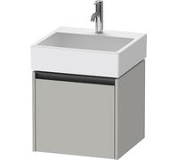Duravit Ketho.2 mueble bajo lavabo suspendido, 484x440x460mm, para Vero / Vero Air 235050, 1 cajón, K25074007070000, Color: DecoraciÃ³n gris hormigÃ³n mate