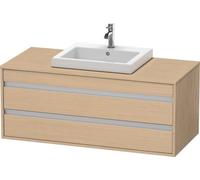 Duravit Ketho armario 120x55x49.6 cm suspendido, para lavabo roble KT675603030