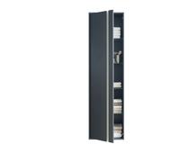 Duravit Ketho armario alto, 500x1800x360 mm, 1 puerta, bisagra izquierda, KT1265L4949, Color: Grafito Mate Decoración