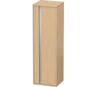 Duravit Ketho armarios de media altura 400x1320x360 mm, 1 puerta, abatible a la derecha, KT1257R3030, Color: Decoración roble natural