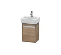 Duravit Ketho Módulo mural 6630, 1 puerta de madera, con bisagra a la derecha, 400mm, para Vero, KT6630R7373, Color: Cerezo del Tesino
