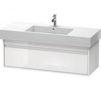 Duravit Ketho Módulo mural 6692, 1 extraíble, 1200mm, para Vero, KT669202222, Color: Decoración blanca de alto brillo
