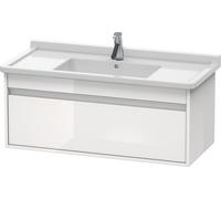 Duravit Ketho mueble bajo lavabo suspendido, 1000x410x455 mm, 1 cajón, para lavabos Starck 3 030410, KT666502222, Color: Decoración blanca de alto brillo
