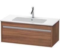Duravit Ketho mueble bajo lavabo suspendido, 1000x410x475 mm, 1 cajón, para ME by Starck 233610, KT642007979, Color: Nogal natural decorado