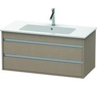 Duravit Ketho mueble bajo lavabo suspendido, 1000x480x475 mm, 2 cajones, para ME by Starck 233610, KT643007575, Color: Decoración de lino