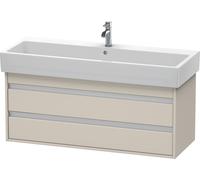 Duravit Ketho armario 115x44x48 cm suspendido, para lavabo gris-beige KT663909191