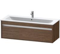 Duravit Ketho mueble bajo lavabo suspendido, 1200x410x475 mm, 1 cajón, para ME by Starck 233612, KT642102121, Color: Decoración nogal oscuro
