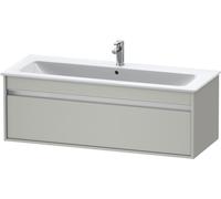 Duravit Ketho mueble bajo lavabo suspendido, 1200x410x475 mm, 1 cajón, para ME by Starck 233612, KT642100707, Color: Decoración gris hormigón mate