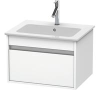 Duravit Ketho mueble bajo lavabo suspendido, 600x410x475 mm, 1 cajón, para ME by Starck 233663, KT641801818, Color: Blanco Mate Decoración
