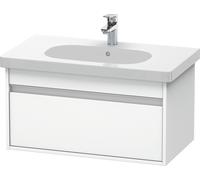 Duravit Ketho mueble bajo lavabo suspendido, 800x410x455 mm, 1 cajón, para D-Code, KT666701818, Color: Blanco Mate Decoración