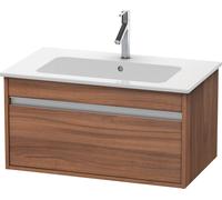 Duravit Ketho mueble bajo lavabo suspendido, 800x410x475 mm, 1 cajón, para ME by Starck 233683, KT641907979, Color: Nogal natural decorado