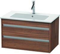 Duravit Ketho mueble bajo lavabo suspendido, 800x480x475 mm, 2 cajones, para ME by Starck 233683, KT642907979, Color: Nogal natural decorado