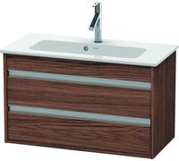 Duravit Ketho mueble bajo lavabo suspendido, Compact, 800x480x385 mm, 2 cajones, para ME by Starck 234283, KT645302121, Color: Decoración nogal oscuro