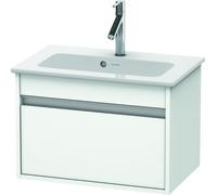 Duravit Ketho Mueble de pared Compact 6422, 1 extraíble, 600mm, para ME by Starck 234263, KT642201818, Color: Blanco Mate Decoración