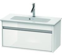 Duravit Ketho Mueble de pared Compact 6423, 1 extraíble, 800mm, para ME by Starck 234283, KT642302222, Color: Decoración blanca de alto brillo