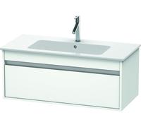 Duravit Ketho Neceser de pared 6420, 1 cajón, 1000mm, para ME by Starck 233610, KT642001818, Color: Blanco Mate Decoración
