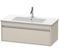 Duravit Ketho Neceser de pared 6420, 1 cajón, 1000mm, para ME by Starck 233610, KT642009191, Color: Topo mate