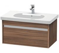 Duravit Ketho Neceser de pared 6667, 1 cajón, 800mm, para código D, KT666707979, Color: Nogal natural decorado