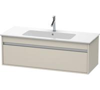 Duravit Ketho Unidad de lavabo de pared 6421, 1 extraíble, 1200mm, para ME by Starck 233612, KT642109191, Color: Topo mate
