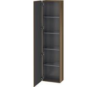 Duravit L-Cube Ancho del módulo alto 400mm profundidad 243mm, 1 puerta, con bisagra a la izquierda, LC1170L6161, Color: Marrón Oliva Laca Alto Brillo