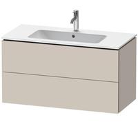 Duravit L-Cube armario 102x48.1x55 cm suspendido, para lavabo gris LC624209191