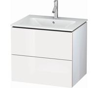 Duravit L-Cube armario 62x48.1x55 cm suspendido, para lavabo blanco LC624002222