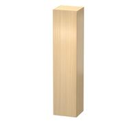 Duravit L-Cube armario alto, 1 puerta, apertura a la derecha, 400x363x1760mm, LC1180R7171, Color: Roble mediterráneo Chapa de madera auténtica