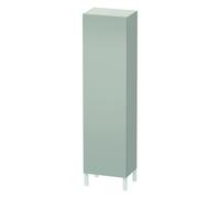 Duravit L-Cube armario alto, 1 puerta, apertura a la izquierda, 500x363x1760mm, LC1181L0707, Color: DecoraciÃ³n gris hormigÃ³n mate