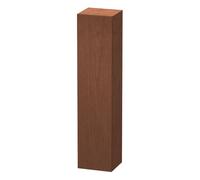 Duravit L-Cube Armario alto, anchura 400mm, profundidad 363mm, 1 puerta, bisagra derecha, LC1180R1313, Color: Chapa de madera auténtica de nogal americano