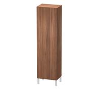 Duravit L-Cube Armario alto, anchura 500mm, profundidad 363mm, 1 puerta, bisagra derecha, LC1181R7979, Color: Nogal natural decorado