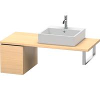 Duravit L-Cube armario bajo para consola, 1 extraíble, 320x400x547mm, LC583007171, Color: Roble mediterráneo Chapa de madera auténtica