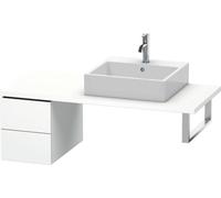 Duravit L-Cube Armario base para consola, ancho 320mm, profundidad 547mm, 2 cajones, LC583501818, Color: Blanco Mate Decoración