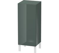 Duravit L-Cube armario de media altura individual 1 puerta, 2 baldas de cristal, con bisagras a la izquierda, altura mín. 600 mm - máx. 900 mm, anchura mín. 250 mm - máx. 500 mm, profundidad mín. 200 