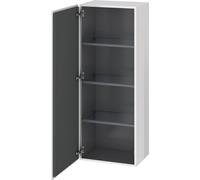 Duravit L-Cube armarios de media altura, 1 puerta, apertura a la derecha, 500x363x1320mm, LC1179R1616, Color: Decoración roble negro