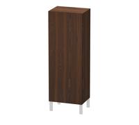 Duravit L-Cube armarios de media altura, 1 puerta, apertura a la derecha, 500x363x1320mm, LC1179R6969, Color: Nogal cepillado Chapa de madera auténtica