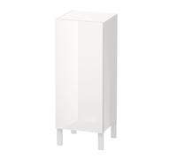Duravit L-Cube armarios de media altura individuales, 1 apertura a la derecha, dimensiones variables, 250-500x200-363x600-900mm, LC1189R2222, Color: Decoración blanca de alto brillo