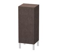 Duravit L-Cube armarios de media altura individuales, 1 apertura a la derecha, dimensiones variables, 250-500x200-363x600-900mm, LC1189R7272, Color: roble oscuro cepillado chapa de madera auténtica